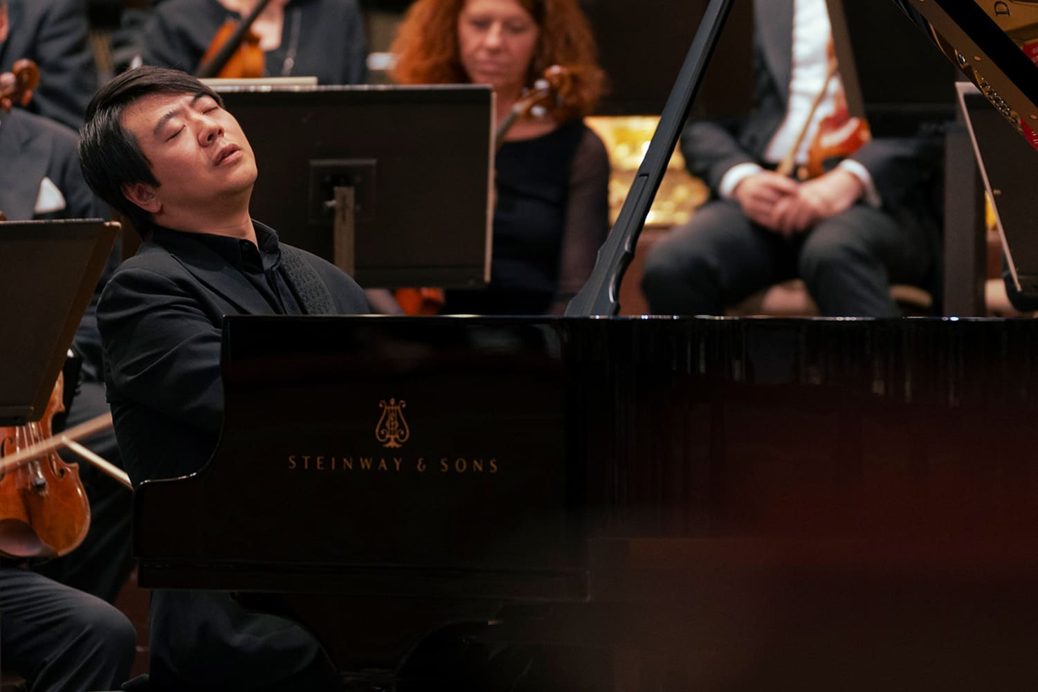 © Markenfotografie Pianist Lang Lang während eines Konzerts